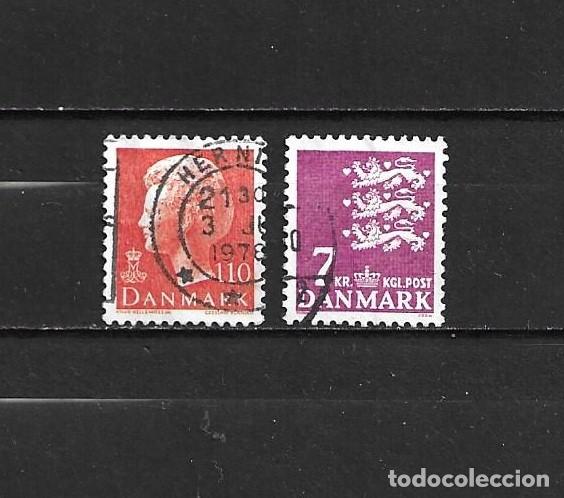 Briefmarken: Dinamarca, 1978, serie general, yvert 658 y 660, usados