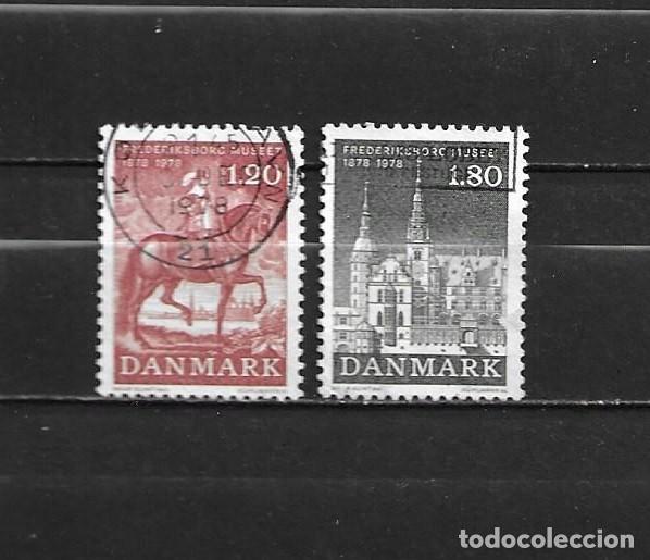 Francobolli: Dinamarca, 1978, centenario del museo nacional, yvert 661-662, usados, completa