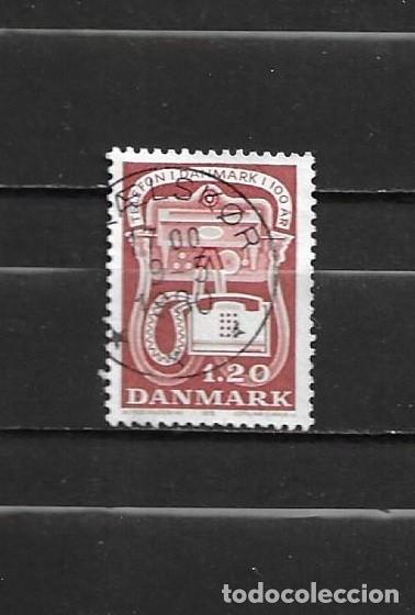 Briefmarken: Dinamarca, 1979, centenario del tel&eacute;fono, yvert 676, usado