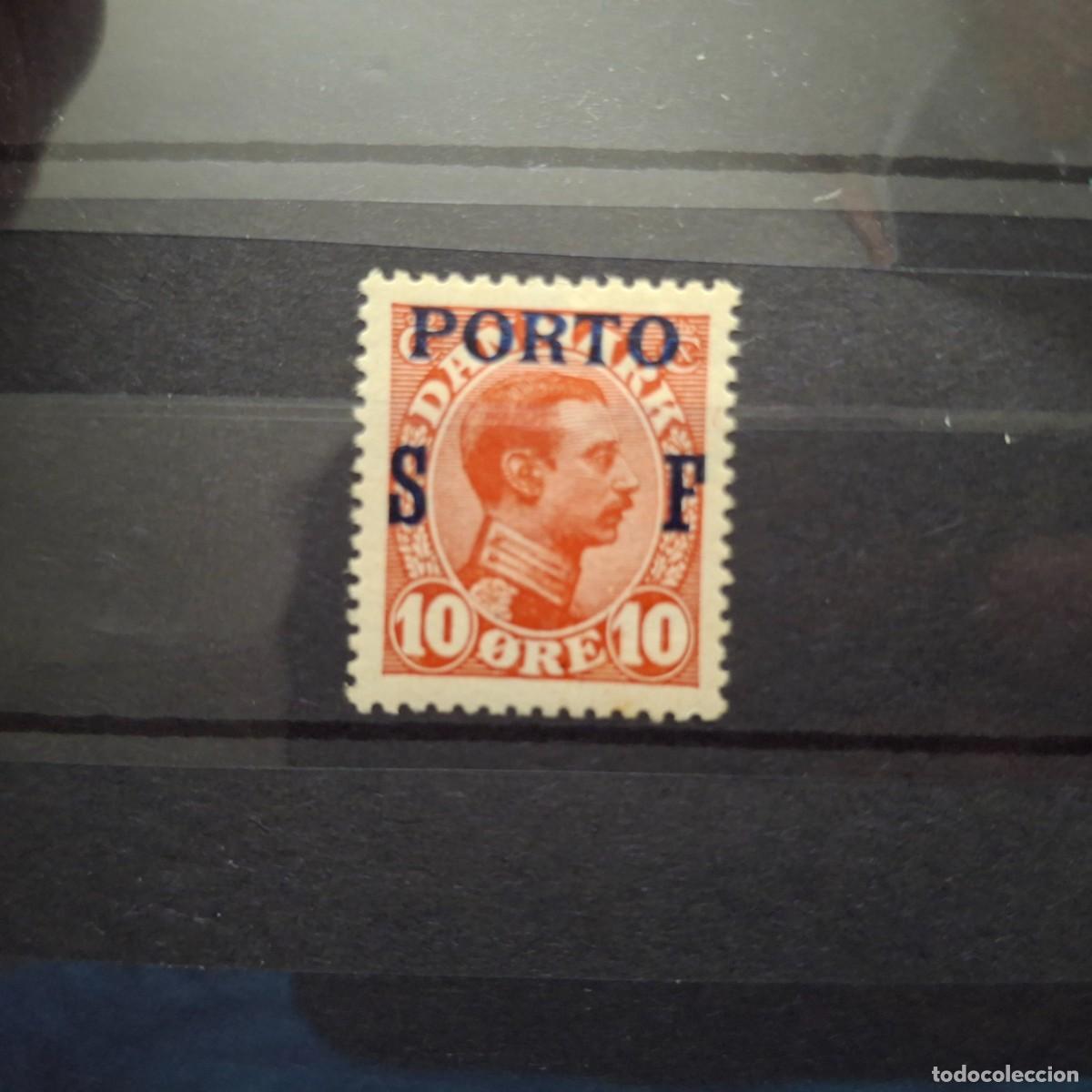 Stamps: HB1650 GRANDES SERIES MUNDIALES sellos en NUEVO* DINAMARCA a&ntilde;o 1921 Michel P8