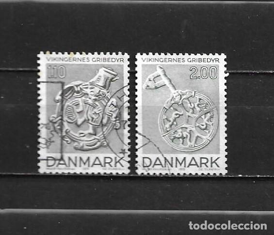 Stamps: Dinamarca, 1979, Piezas art&iacute;sticas del siglo VIII, yvert 689-690, usados, completa