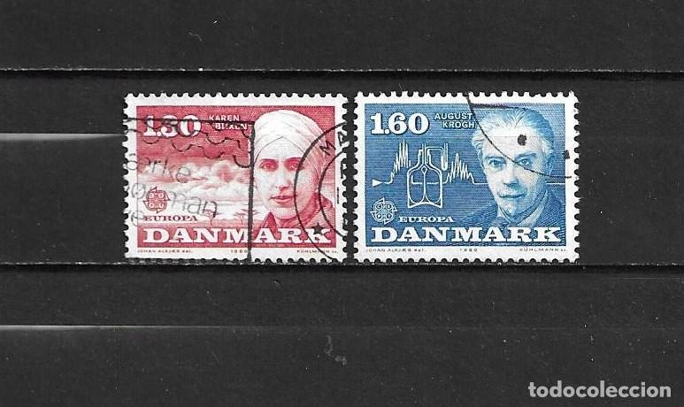 Stamps: Dinamarca, 1980, europa, yvert 700-701, usados, completa