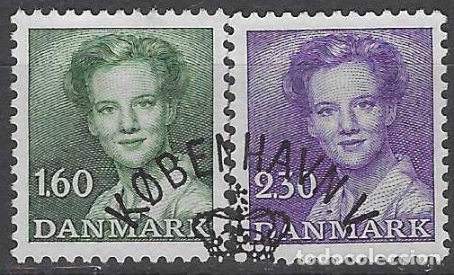 Stamps: DINAMARCA 1982 - REINA MARGARITA II, S.COMPLETA - USADOS