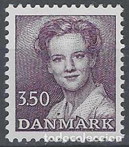Stamps: DINAMARCA 1985 - REINA MARGARITA II, VIOLETA PARDUZCO - MSG