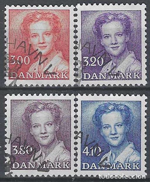 Selos: DINAMARCA 1988 - REINA MARGARITA II, S.COMPLETA - USADOS