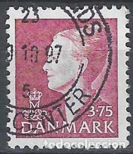 Briefmarken: DINAMARCA 1997 - REINA MARGARITA II, ROJO - USADO