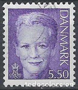 Stamps: DINAMARCA 2000 - REINA MARGARITA II, VIOLETA - USADO