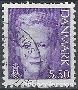 Selos: DINAMARCA 2000 - REINA MARGARITA II, VIOLETA - USADO