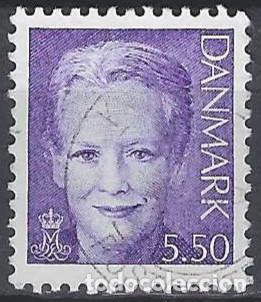 Timbres: DINAMARCA 2000 - REINA MARGARITA II, VIOLETA - USADO