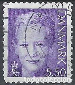Stamps: DINAMARCA 2000 - REINA MARGARITA II, VIOLETA - USADO