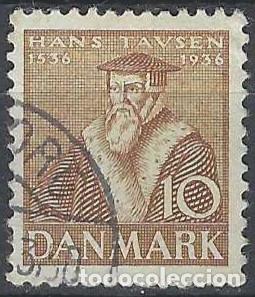 Briefmarken: DINAMARCA 1935 - PERSONAJES, MARR&Oacute;N - USADO