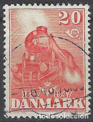 Selos: DINAMARCA 1947 - LOCOMOTAS DANESAS, &rdquo;TIPO S&rdquo; 1928 - USADO