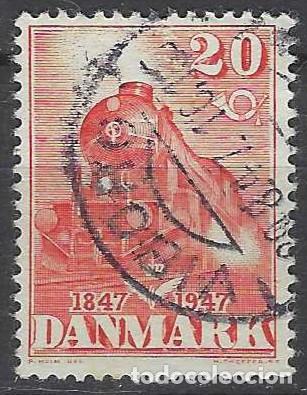 Stamps: DINAMARCA 1947 - LOCOMOTAS DANESAS, &rdquo;TIPO S&rdquo; 1928 - USADO
