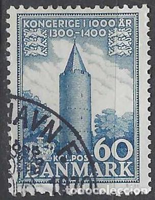 Briefmarken: DINAMARCA 1953-54 - MILENARIO DEL REINO DE DINAMARCA, TORRE DE LA OCA - USADO