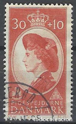 Briefmarken: DINAMARCA 1960 - 25&ordm; ANIV. DEL INGRESO DE LA REINA INGRID EN LOS BOYS SCOUTS - USADO