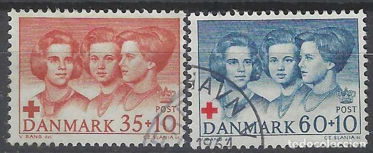 Stamps: DINAMARCA 1964 - CRUZ ROJA, S.COMPLETA - USADOS