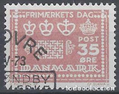 Briefmarken: DINAMARCA 1964 - D&Iacute;A DEL SELLO - USADO