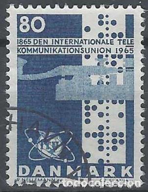 Briefmarken: DINAMARCA 1965 - CENTENARIO DE LA UIT - USADO