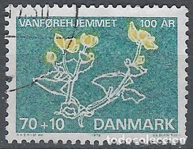 Briefmarken: DINAMARCA 1972 - EN BENEFICIO DE LOS INV&Aacute;LIDOS F&Iacute;SICOS - USADO