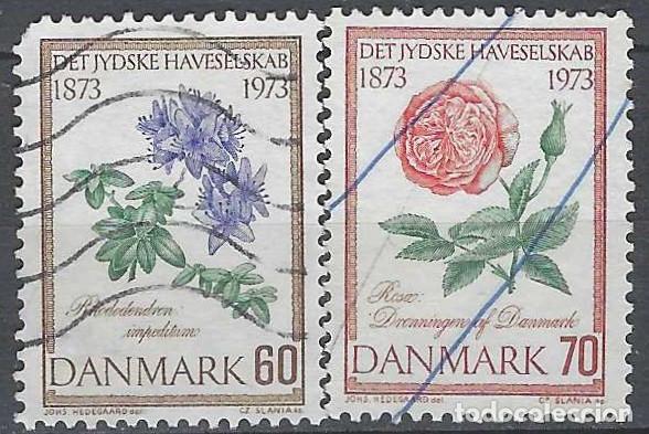 Selos: DINAMARCA 1973 - CENTENARIO DE SCDAD. HORT&Iacute;COLA DE JUTLANDIA, S.COMPLETA - USADOS