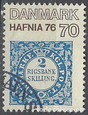 Briefmarken: DINAMARCA 1975 - SELLO DE 1851 - USADO