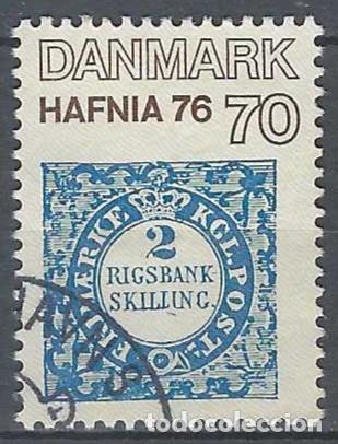 Stamps: DINAMARCA 1975 - SELLO DE 1851 - USADO
