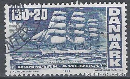 Selos: DINAMARCA 1976 - BARCOS &rdquo;DINAMARCA&rdquo; - USADO