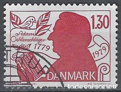 Francobolli: DINAMARCA 1979 - PERSONAJES - USADO