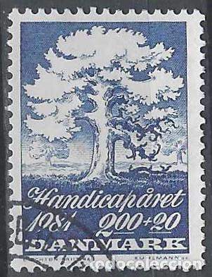 Briefmarken: DINAMARCA 1981 - A&Ntilde;O INTERNACIONAL DE LOS INV&Aacute;LIDOS - USADO