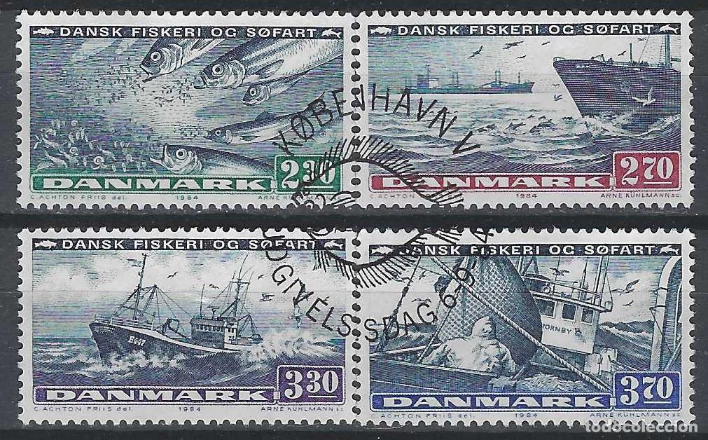 Briefmarken: DINAMARCA 1984 - INDUSTRIA PESQUERA, S.COMPLETA - USADOS