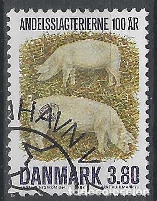 Briefmarken: DINAMARCA 1987- CENTENARIO DE LA COOP. PARA LA PRODUCCI&Oacute;N DE CHARCUTERIA, CERDOS- USADO
