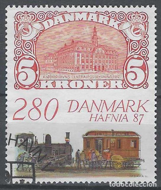 Selos: DINAMARCA 1987- HAFNIA 87, SELLO 67 DE 1912 - USADO