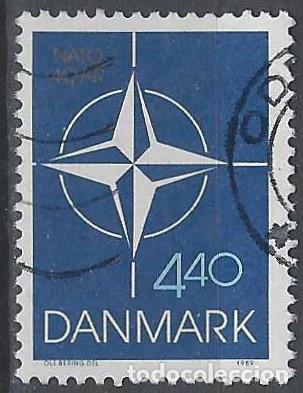 Stamps: DINAMARCA 1989 - 40&ordm; ANIV. DEL INGRESO DE DINAMARCA EN LA OTAN - USADO