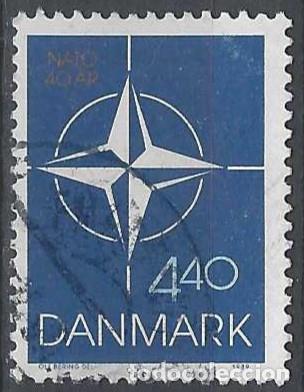 Selos: DINAMARCA 1989 - 40&ordm; ANIV. DEL INGRESO DE DINAMARCA EN LA OTAN - USADO