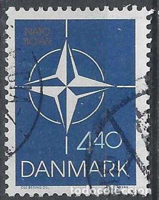 Briefmarken: DINAMARCA 1989 - 40&ordm; ANIV. DEL INGRESO DE DINAMARCA EN LA OTAN - USADO