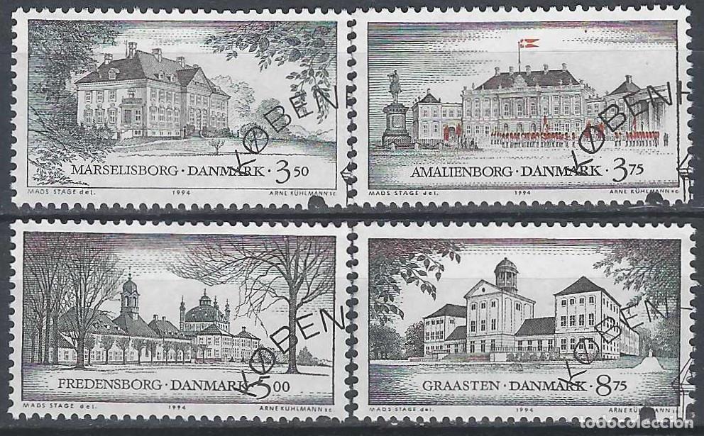 Briefmarken: DINAMARCA 1994 - CASTILLOS, RESIDENCIAS REALES, S.COMPLETA - USADOS