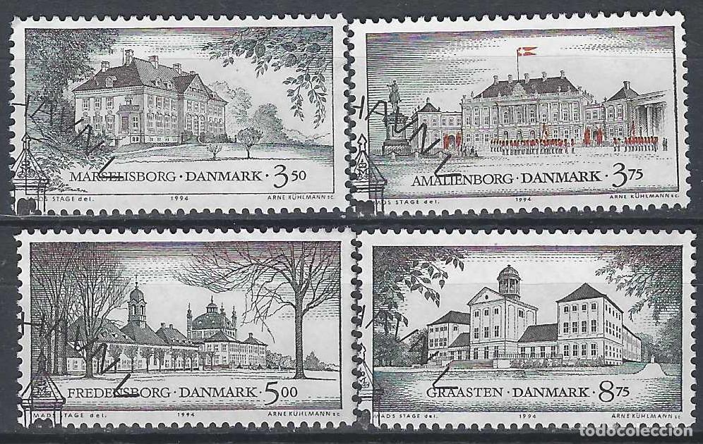 Selos: DINAMARCA 1994 - CASTILLOS, RESIDENCIAS REALES, S.COMPLETA - USADOS