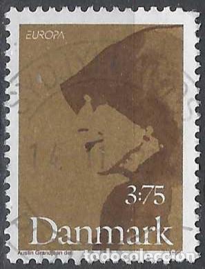 Selos: DINAMARCA 1996 - EMISI&Oacute;N EUROPA, MUJERES FAMOSAS, KAREN BLIXEN - USADO
