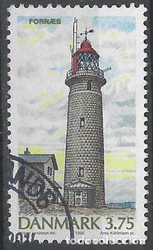 Selos: DINAMARCA 1996 - FAROS, FORNAES - USADO