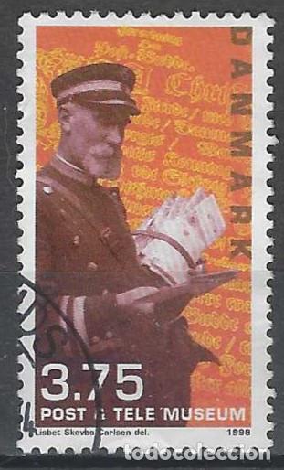 Selos: DINAMARCA 1998 - CARTERO DE 1922 - USADO