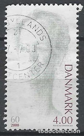 Stamps: DINAMARCA 2000 - 60&ordm; ANIV. DE LA REINA MARGARITA II - USADO