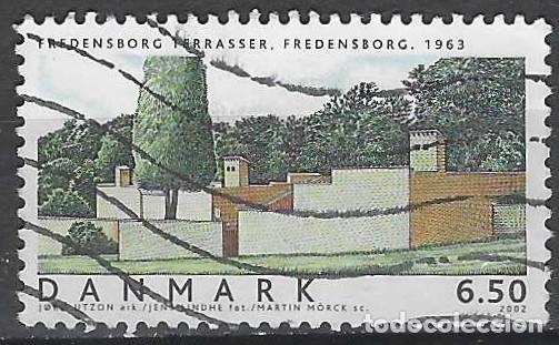 Stamps: DINAMARCA 2002 - ARQUITECTURA DANESA, CASAS DE FREDENSBORG - USADO