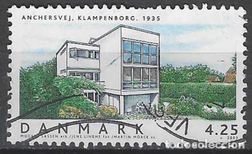 Stamps: DINAMARCA 2003 - ARQUITECTURA DANESA, CASA DE ANCHERSVEJ - USADO