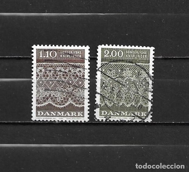 Francobolli: Dinamarca, 1980, puntillas del norte, yvert 716 y 718, usados