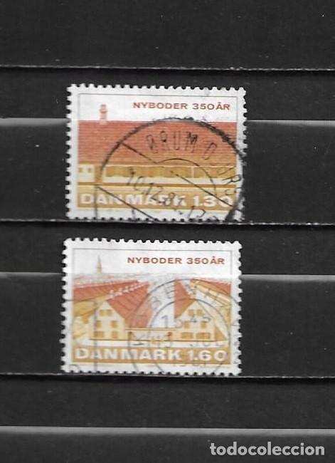 Sellos: Dinamarca, 1981, fundaci&oacute;n Nyeboder, yvert 731 a 732, usados - Foto 1