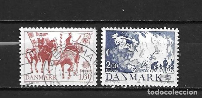 Briefmarken: Dinamarca, 1981, Europa, yvert 733 a 734, usados