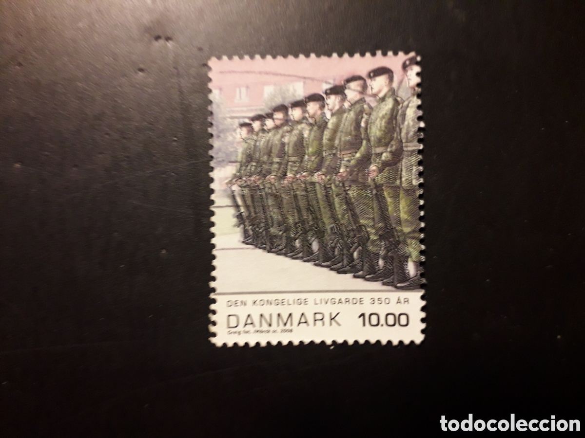 Selos: DINAMARCA YVERT - SELLO SUELTO USADO 2008 GUARDIA REAL, SOLDADOS UNIFORMES PEDIDO M&Iacute;NIMO 3&euro;