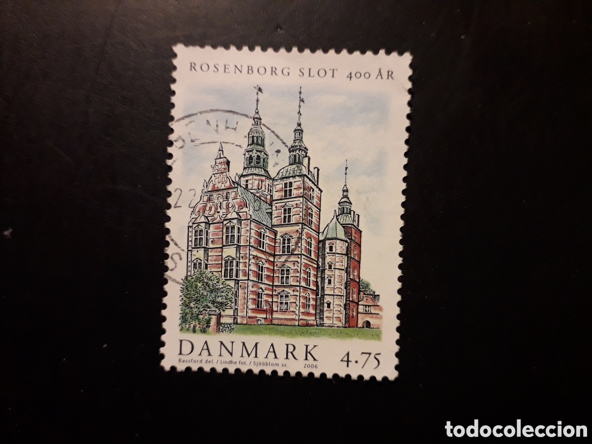 Stamps: DINAMARCA YVERT 1431 SELLO SUELTO USADO 2006 CASTILLO DE ROSENBORG, PEDIDO M&Iacute;NIMO 3&euro;