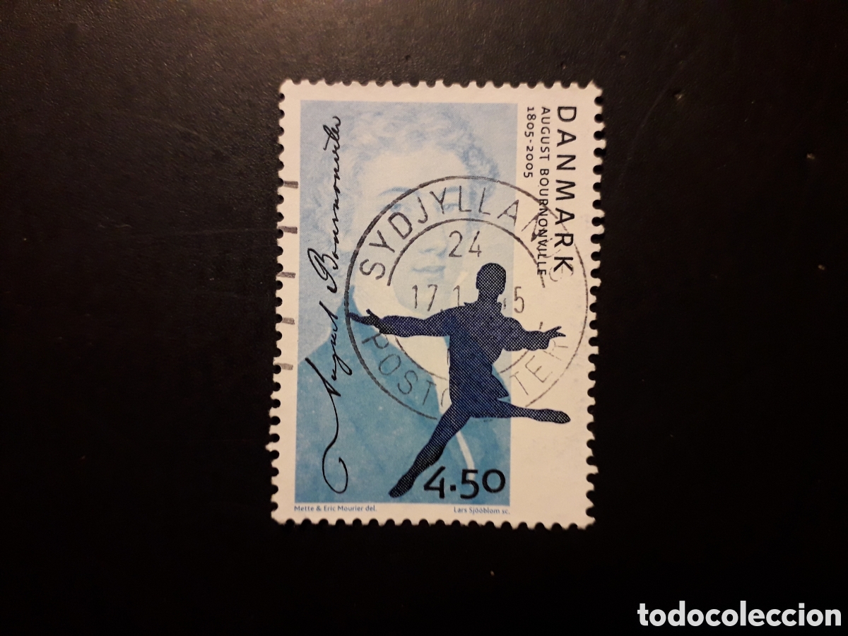 Stamps: DINAMARCA YVERT 1404 SELLO SUELTO USADO 2005 BALLET PEDIDO M&Iacute;NIMO 3&euro;