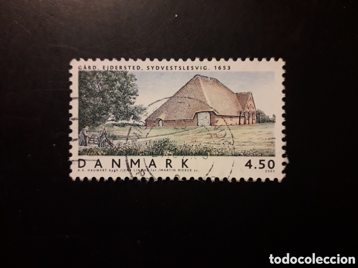 Stamps: DINAMARCA YVERT 1393 SELLO SUELTO USADO 2005 CASAS DANESAS PEDIDO M&Iacute;NIMO 3&euro;